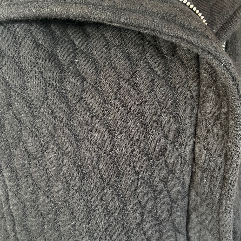 Isaac Mizrahi Black Cotton Jacket - Picture 4 of 10